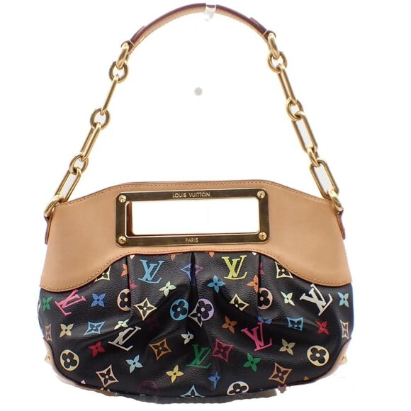 LOUIS VUITTON Judy PM Chain Hand Bag Monogram Multi Leather BK M40258 680RF488 - Picture 1 of 16